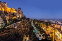 Cagliari vista dal Terrapieno -  foto Frank Harres