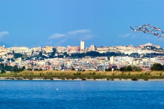Cagliari vista dal Poetto - foto Frank Harres